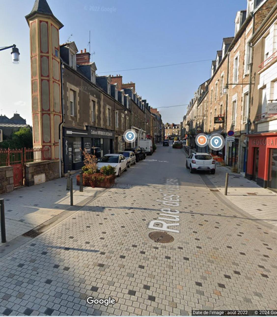 L'Ecrin Medieval Fougères Buitenkant foto